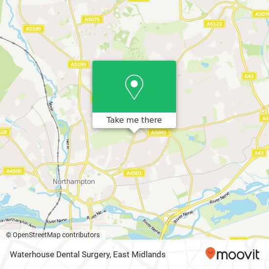 Waterhouse Dental Surgery map
