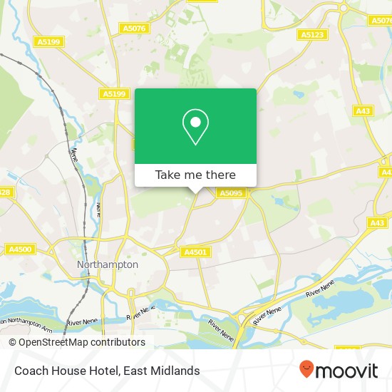 Coach House Hotel map