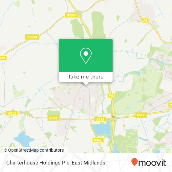 Charterhouse Holdings Plc map