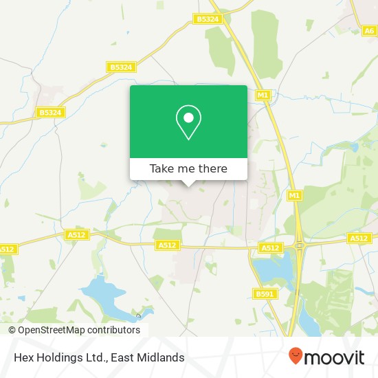 Hex Holdings Ltd. map