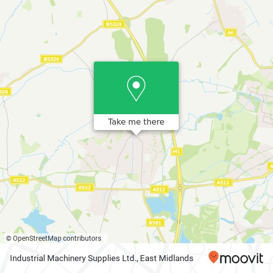 Industrial Machinery Supplies Ltd. map