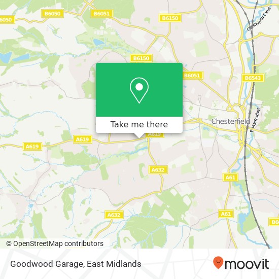 Goodwood Garage map
