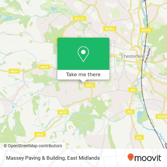 Massey Paving & Building map