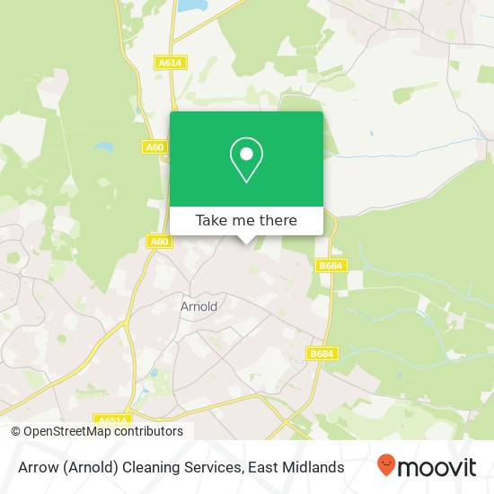 Arrow (Arnold) Cleaning Services map