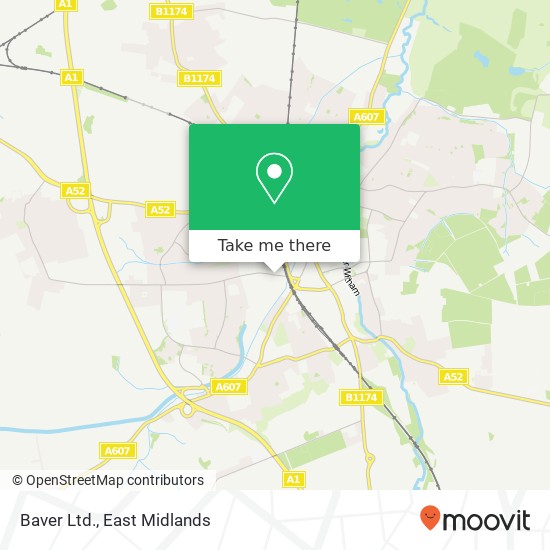 Baver Ltd. map