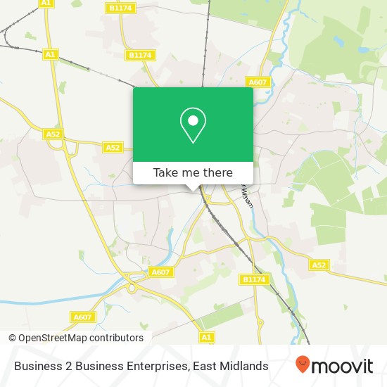 Business 2 Business Enterprises map