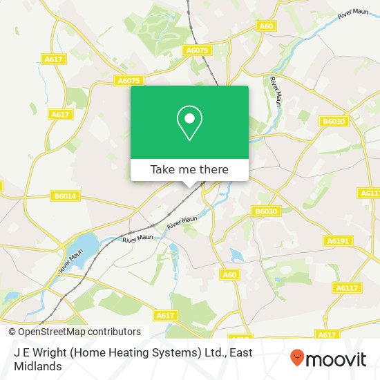 J E Wright (Home Heating Systems) Ltd. map