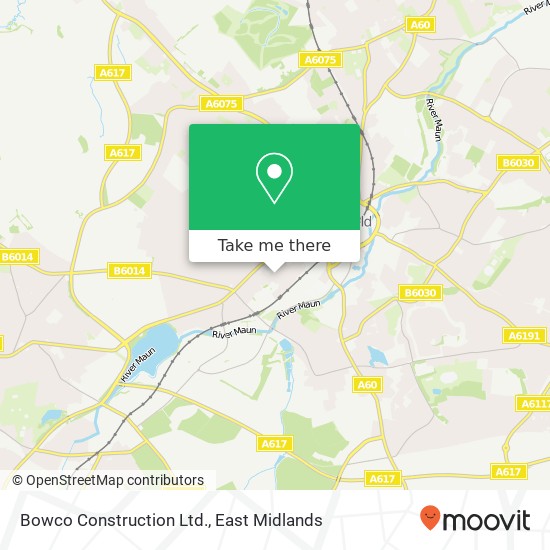 Bowco Construction Ltd. map