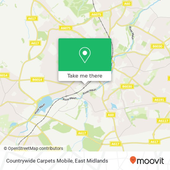 Countrywide Carpets Mobile map