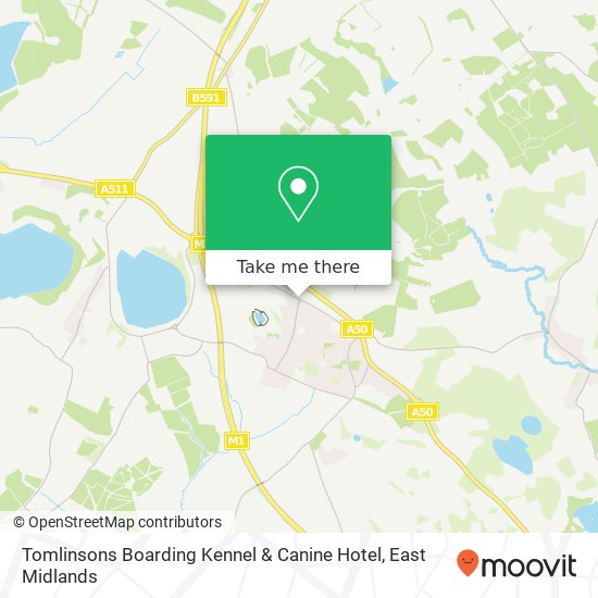 Tomlinsons Boarding Kennel & Canine Hotel map