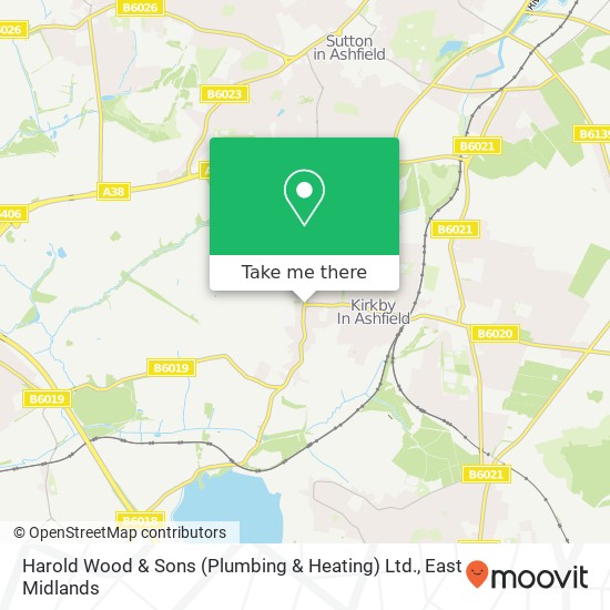 Harold Wood & Sons (Plumbing & Heating) Ltd. map