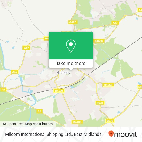 Milcom International Shipping Ltd. map