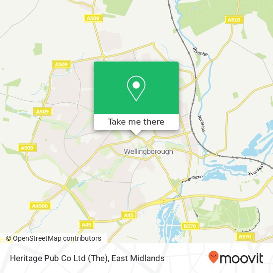 Heritage Pub Co Ltd (The) map