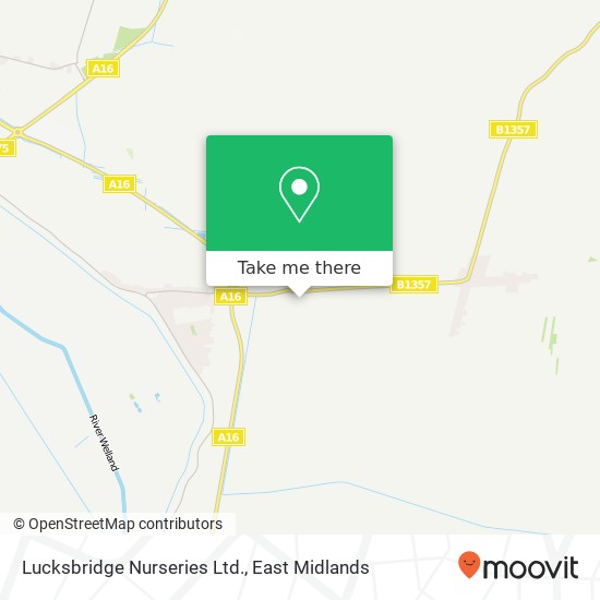 Lucksbridge Nurseries Ltd. map