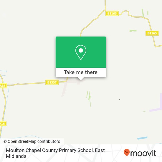 Moulton Chapel County Primary School map