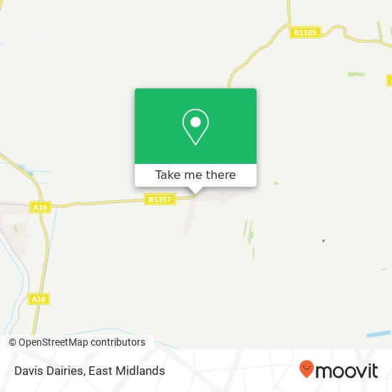 Davis Dairies map