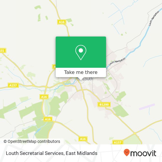 Louth Secretarial Services map