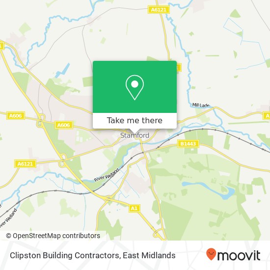 Clipston Building Contractors map