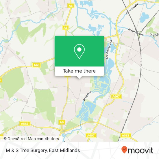 M & S Tree Surgery map