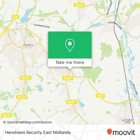 Henshaws Security map