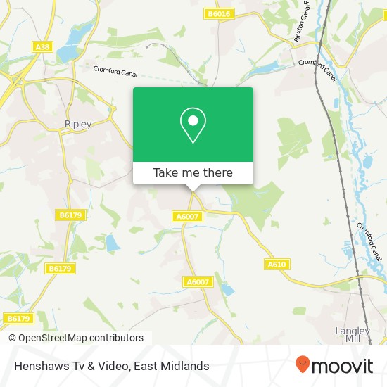 Henshaws Tv & Video map