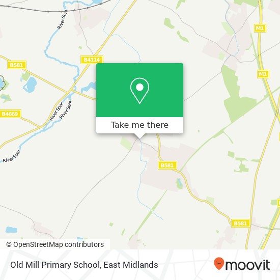 Old Mill Primary School map