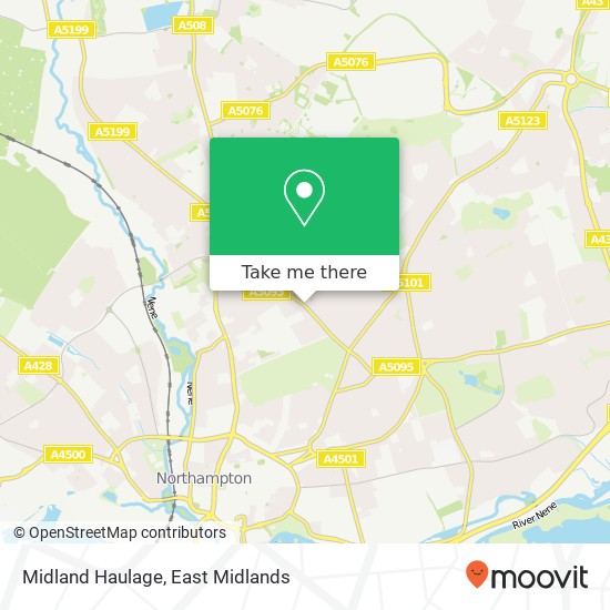 Midland Haulage map