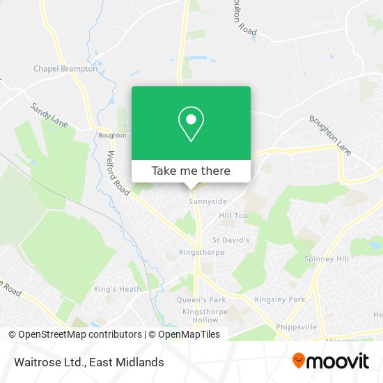 Waitrose Ltd. map