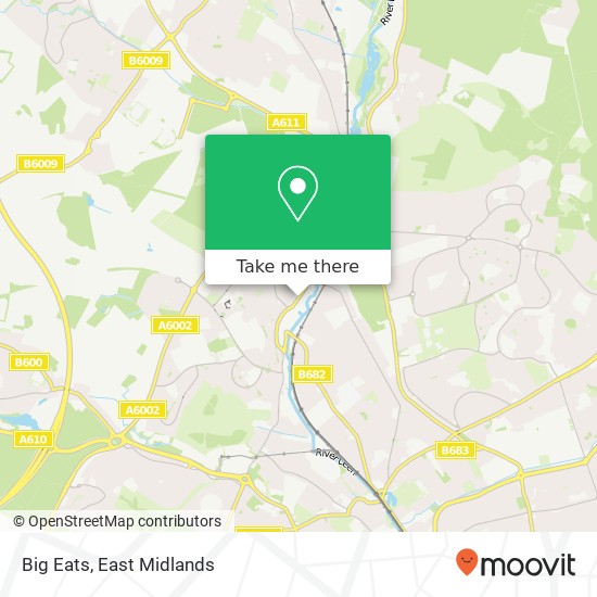 Big Eats map