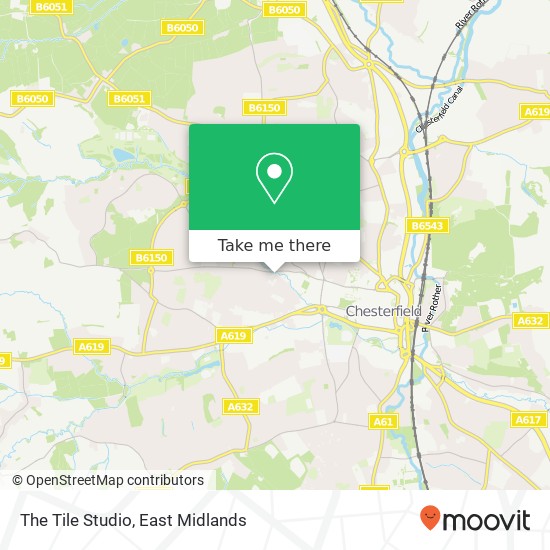 The Tile Studio map