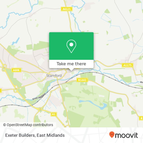 Exeter Builders map