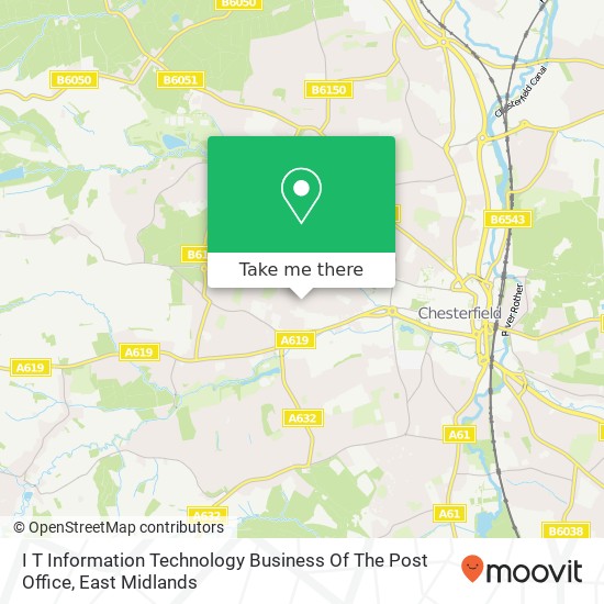 I T Information Technology Business Of The Post Office map