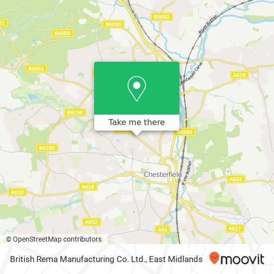 British Rema Manufacturing Co. Ltd. map