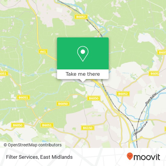 Filter Services map