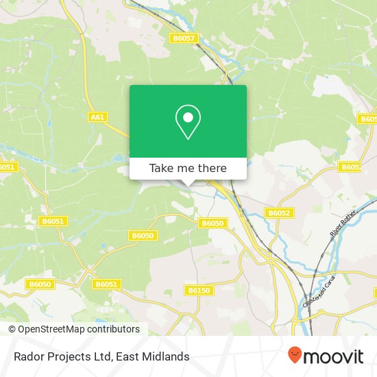 Rador Projects Ltd map