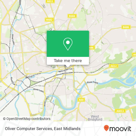 Oliver Computer Services map
