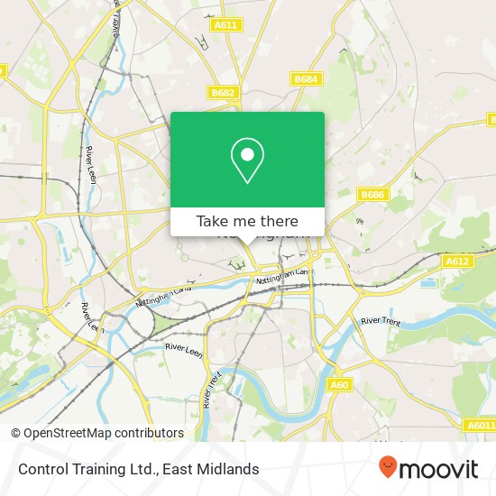 Control Training Ltd. map