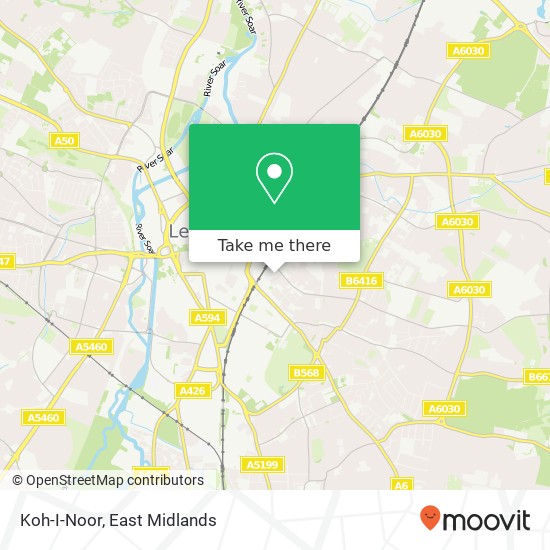 Koh-I-Noor map