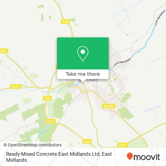 Ready Mixed Concrete East Midlands Ltd map