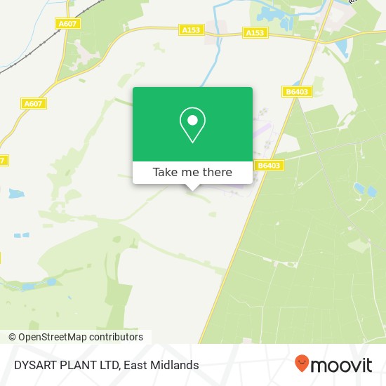 DYSART PLANT LTD map