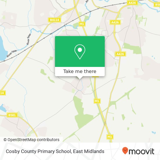 Cosby County Primary School map