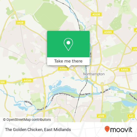The Golden Chicken map
