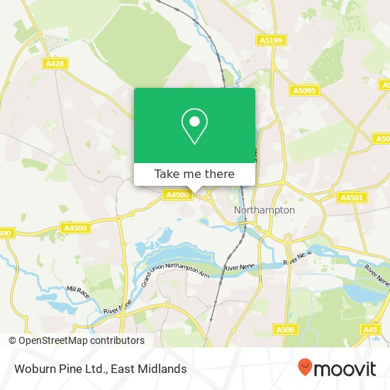 Woburn Pine Ltd. map