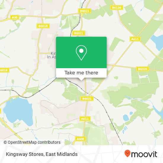 Kingsway Stores map