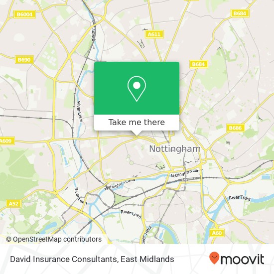 David Insurance Consultants map