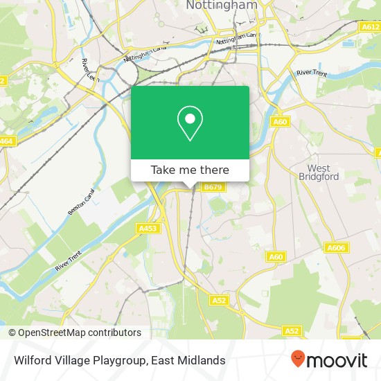 Wilford Village Playgroup map