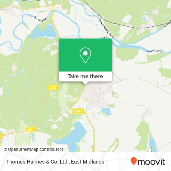 Thomas Haimes & Co. Ltd. map