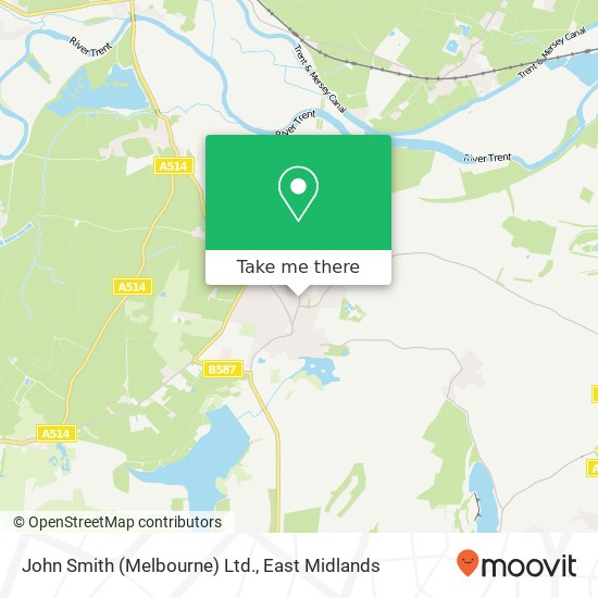 John Smith (Melbourne) Ltd. map