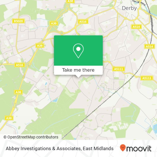Abbey Investigations & Associates map