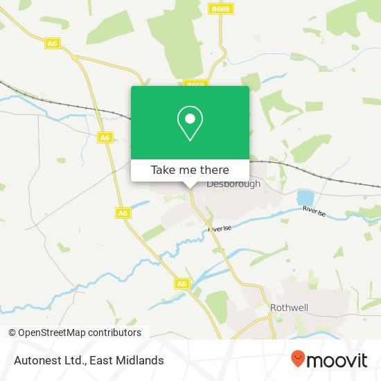 Autonest Ltd. map